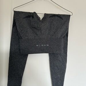 NVGTN seamless leggings grey marl